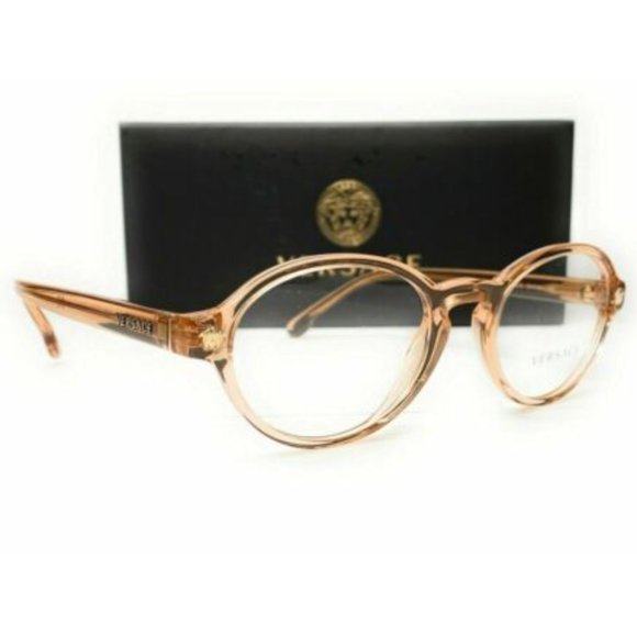 Versace Women's Transparent Brown Eyeglasses! - Picture 3 of 3